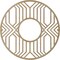 Ekena Millwork Empire Wood Fretwork Pierced Ceiling Medallion, Birch, 20"OD x 7 3/8"ID x 3/8"T CMWP20X20X0375EPBI - alternate 2